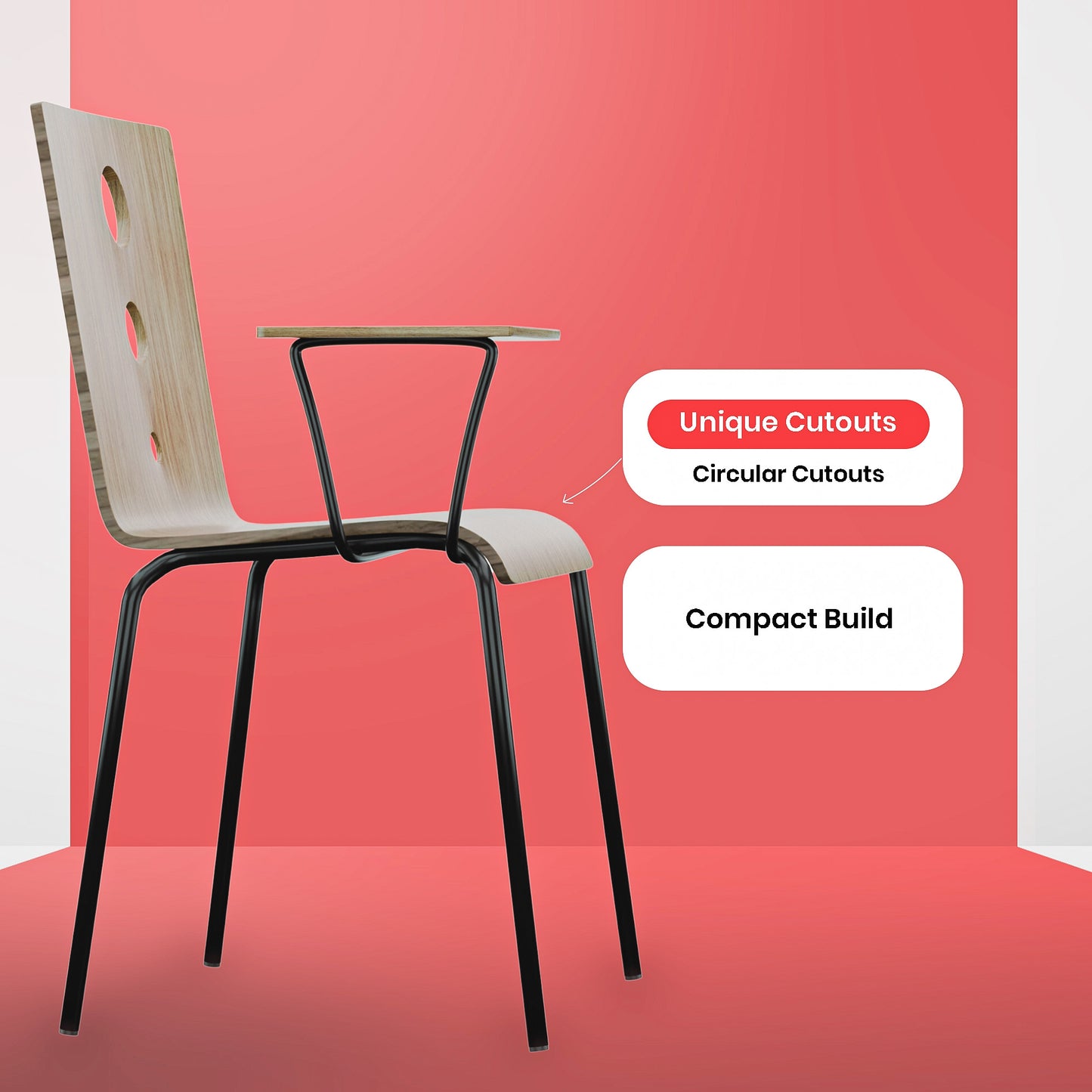 Rajgarhwala Executive Study Table with writing Pad