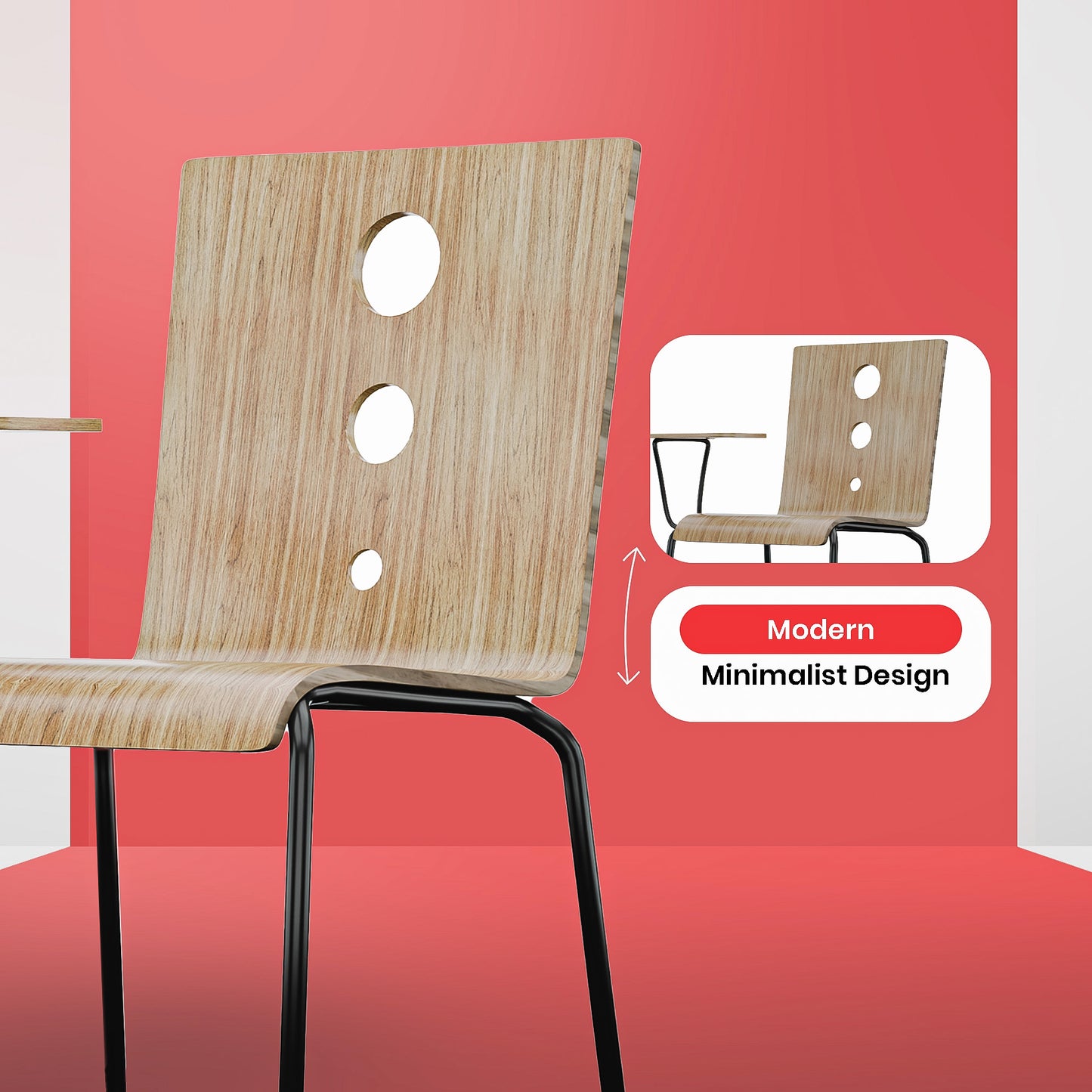 Rajgarhwala Executive Study Table with writing Pad