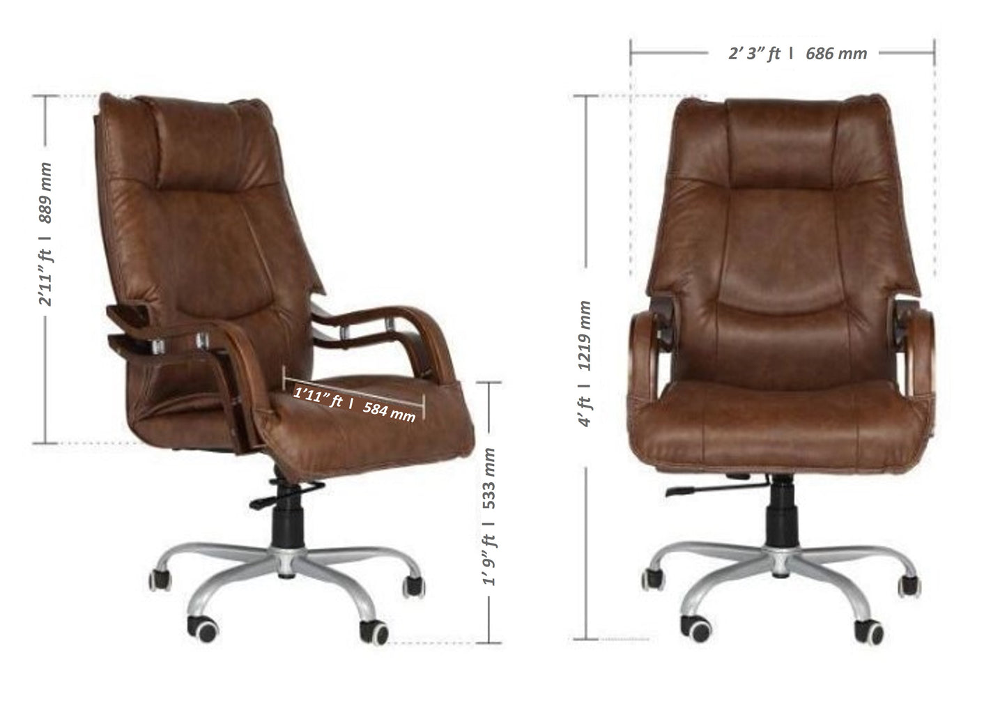 Rajgarhwala Luxe Office & Computer Chair