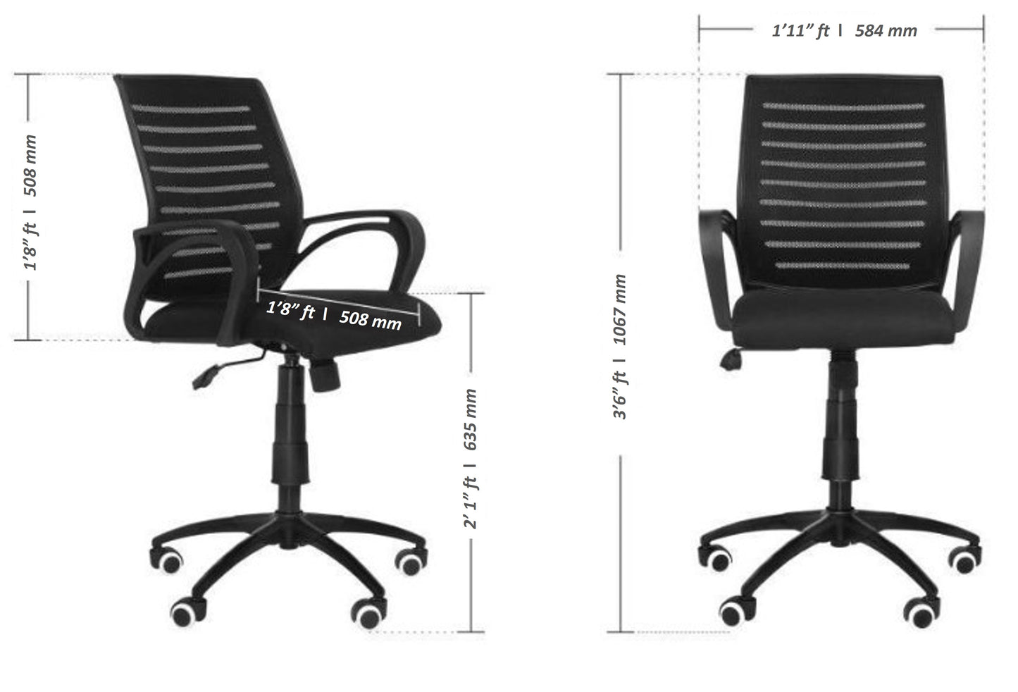 Rajgarhwala Executive Office & Home Revolving Chair