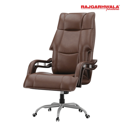 Rakkahf CH009 Preminum Leatherate Revolving Chair for Boss