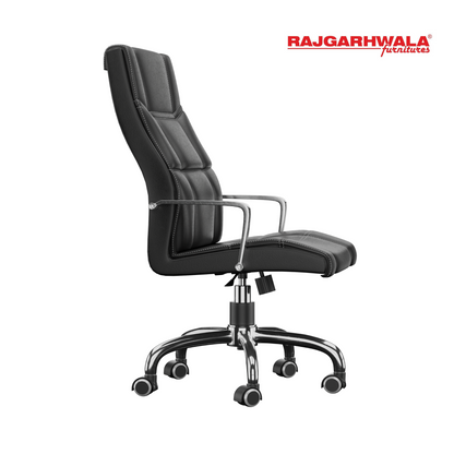 Rakkahf CH013 Preminum Leatherate Revolving Chair for Boss