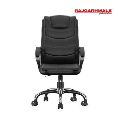 Rakkahf CH016 Preminum Leatherate Revolving  Chair for Boss