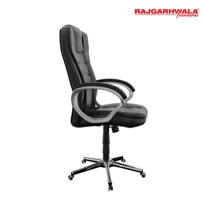 Rakkahf CH018 Preminum Leatherate Revolving  Chair for Boss