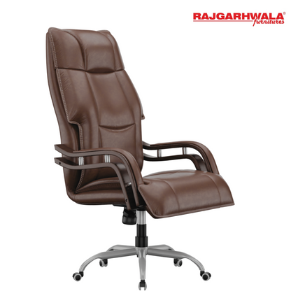 Rakkahf CH009 Preminum Leatherate Revolving Chair for Boss