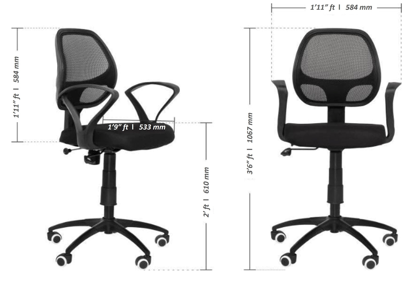 Rakkahf CH017 Executive Office & Home  Computer Revolving Chair