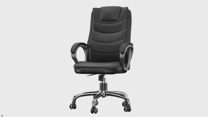 Rakkahf CH016 Preminum Leatherate Revolving  Chair for Boss