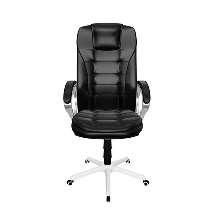 Rakkahf CH018 Preminum Leatherate Revolving  Chair for Boss